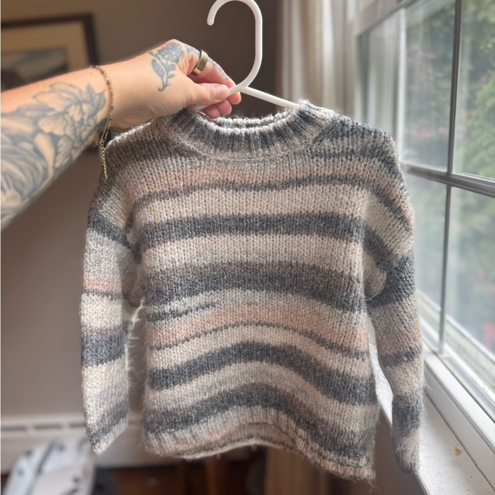 Toddler Girl Chunky Sweater